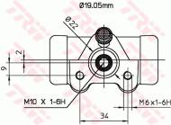 BWD127 TRW - Cylinderek ham.SKODA FAVORIT 1989 - 1 997, RAPID 1983 - 1991, 1000 1969 - 1970