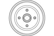 DB4006 TRW - Bęben ham.OPEL CORSA A,B tył 1.0-1.4 -93/200x84//TRW/