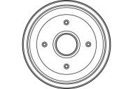 DB4128 TRW - Bęben ham.CITROEN ZX 91- /180x45/ /TRW/