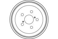 DB4182 TRW - Bęben ham.TOYOTA CARINA E 92- /-2.0 GTI//200x55/ /TRW/
