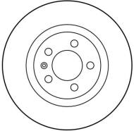 DF2804 TRW - Tarcza ham.AUDI A3 1.6-1.9 96- przód /TRW/