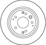 DF4005 TRW - Tarcza ham.HONDA ODYSSEY 2.3,3.0 97-,LEGEND 3.2 90- tył /TRW/