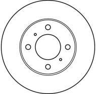 DF4022 TRW - Tarcza ham.MITSUBISHI CARISMA 1.6,1.9TD 95-99 przód /TRW/