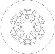 DF4269 TRW - Tarcza ham.AUDI A8 tył /310x22/