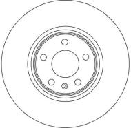 DF4358S TRW - Tarcza ham./PRZ/ AUDI A6 04- @321X30 