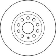 DF4464S TRW - Tarcza ham./PRZ/ AUDI A3 2,0TFSI 04- @312X25