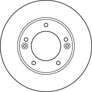 DF6081S TRW - Tarcza ham.KIA SORENTO 2.5CRDI-3.3 06-> przód /TRW/