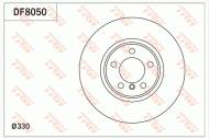 DF8050 TRW - Tarcza ham./prz/ BMW 2 2014-