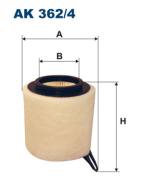 AK362/4 FILTR - FILTR POWIETRZA 3 (E90/E91/E92/E93)