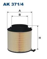 AK371/4 FILTR - FILTR POWIETRZA , Q5 (8R)