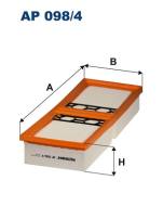 AP098/4 FILTR - FILTR POWIETRZA 