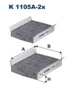 K1105A-2X FILTR - FILTR KABINOWY SWAGON Q4, GT