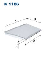 K1106 FILTR - FILTR KABINOWY 3), CLC (CL203), CLK