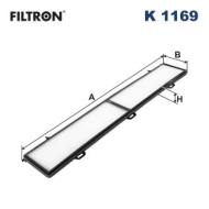 K1169 FILTR - FILTR KABINOWY 3 (E90/E91/E92/E93),