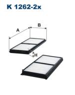 K1262-2X FILTR - FILTR KABINOWY 