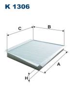 K1306 FILTR - FILTR KABINOWY 3), CLC (CL203), CLK