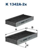 K1342A-2X FILTR - FILTR KABINOWY 