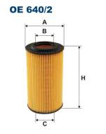 OE640/2 FILTR - FILTR OLEJU C215/C216), CLC (CL2