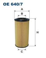 OE640/7 FILTR - FILTR OLEJU 11), S (W220)