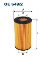 OE649/2 FILTR - FILTR OLEJU VER FREELANDER I, RO