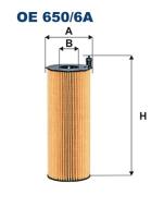 OE650/6A FILTR - FILTR OLEJU 