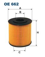 OE662 FILTR - FILTR OLEJU 0, V40, V70, XC70, X