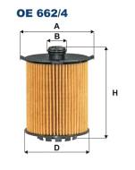 OE662/4 FILTR - FILTR OLEJU 