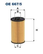 OE667/5 FILTR - FILTR OLEJU 