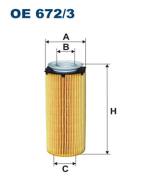 OE672/3 FILTR - FILTR OLEJU F10/F11/F18), 5 GT (