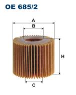 OE685/2 FILTR - FILTR OLEJU S, RAV 4 III, VERSO,