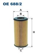 OE688/2 FILTR - FILTR OLEJU N