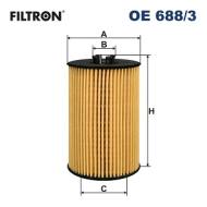 OE688/3 FILTR - FILTR OLEJU , A5 (8T), A6 (4G2/4