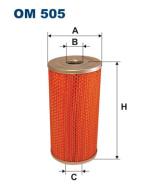 OM505 FILTR - FILTR OLEJU NOMAG-HENSCHEL, IKAR