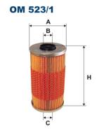 OM523/1 FILTR - FILTR OLEJU VER RANGE ROVER II,