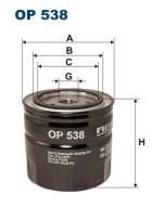 OP538 FILTR - FILTR OLEJU 1397 CC, 1647 CC RESS, FUEGO, R18, R1