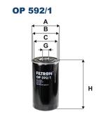 OP592/1 FILTR - FILTR OLEJU CIĘŻAROWY E23 90, 220, 240, 260, 3