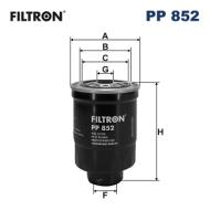 PP852 FILTR - FILTR PALIWA - DIESEL UNDAI, ISUZU, KIA, M