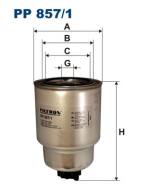 PP857/1 FILTR - FILTR PALIWA - DIESEL ERA (N16), ALMERA TI