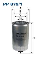 PP879/1 FILTR - FILTR PALIWA R, EURO STAR, EURO T