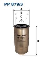 PP879/3 FILTR - FILTR PALIWA - DIESEL IV