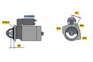 0001109365 BOSCH - Rozrusznik /BOSCH/