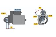 0001230014 BOSCH - Rozrusznik /BOSCH/