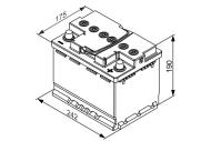 0092S5A050 BOSCH - Akumulator 60AH/680A AGM /BOSCH/