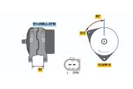 0124515058 BOSCH - Alternator 14V 120A VW PASSAT 2.8 02-07 /BOSCH/