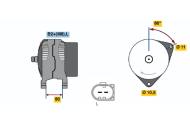 0124525125 BOSCH - Alternator /BOSCH/