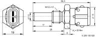 0280130026 BOSCH - Czujnik temp.ssania OPEL,BMW,FIAT /BOSCH/