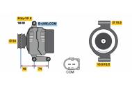 0986047940 BOSCH - Alternator /BOSCH/