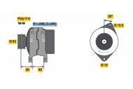 0986049420 BOSCH - Alternator /BOSCH/