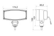 0986310934 BOSCH - Reflektor roboczy /BOSCH/