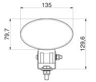 0986310961 BOSCH - Reflektor roboczy /BOSCH/